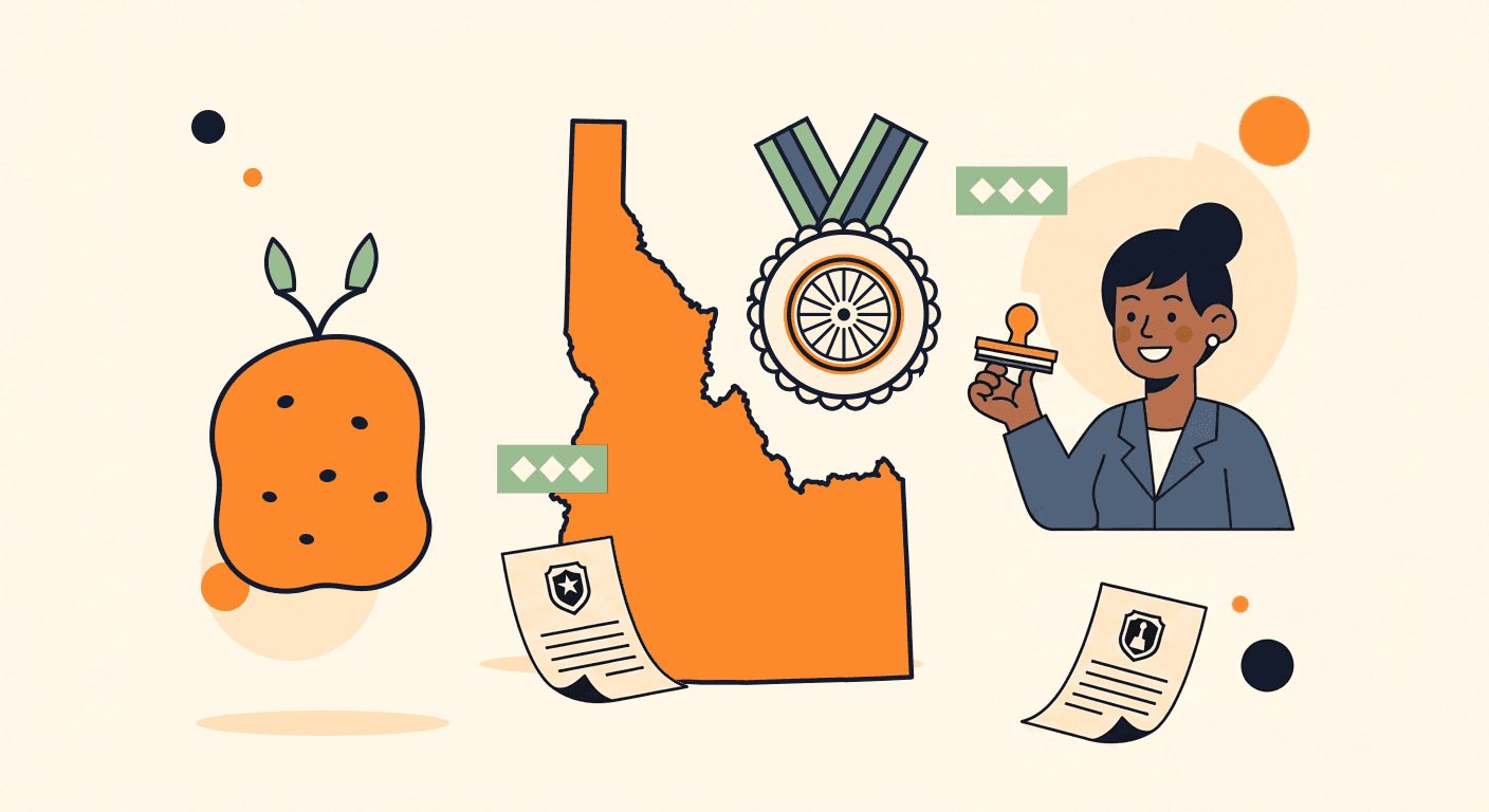 Online notary for Idaho city forms