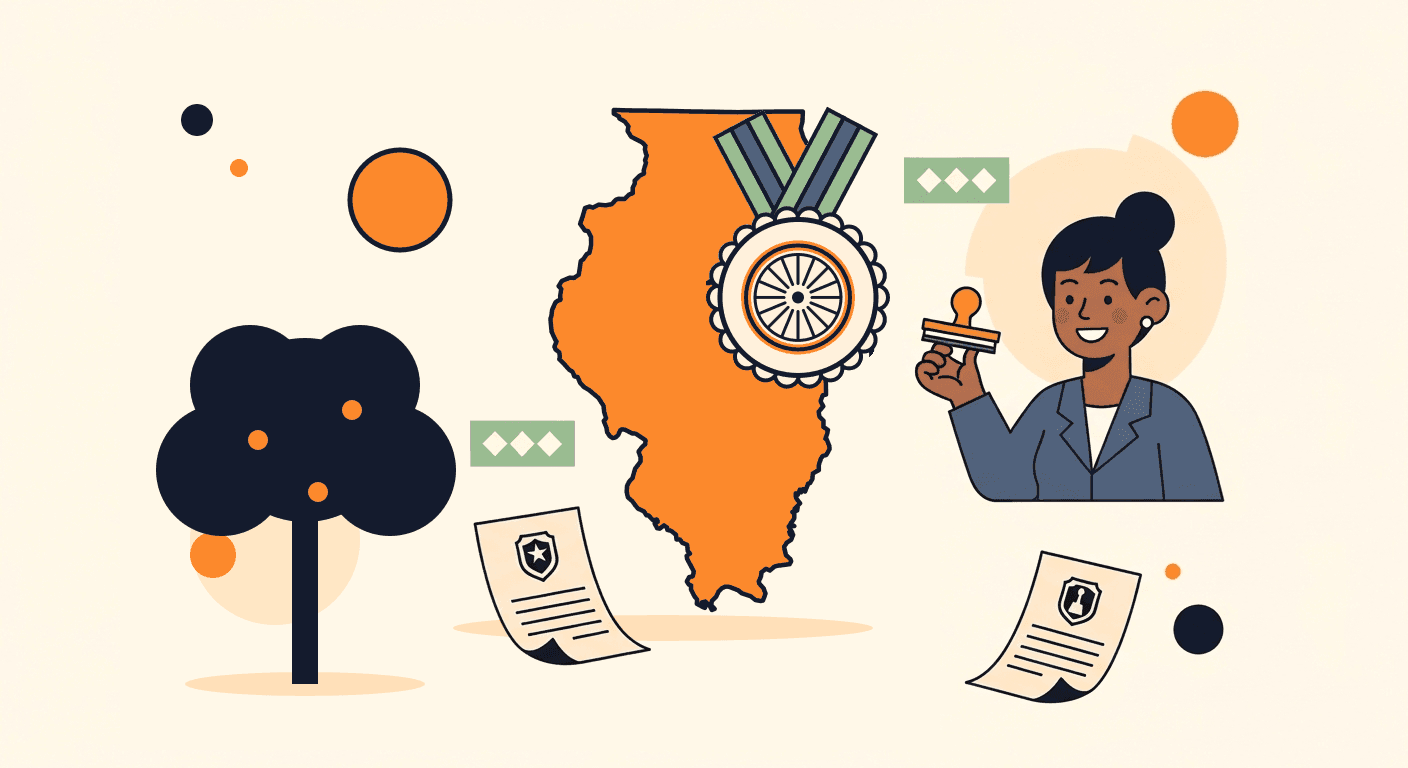 Online notarization for Illinois signers
