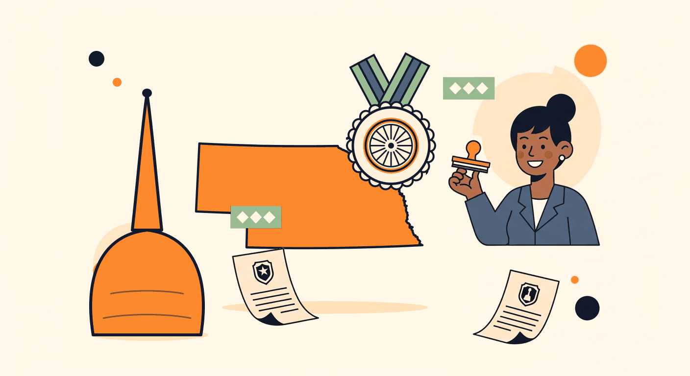 Online notary for Nebraska city forms
