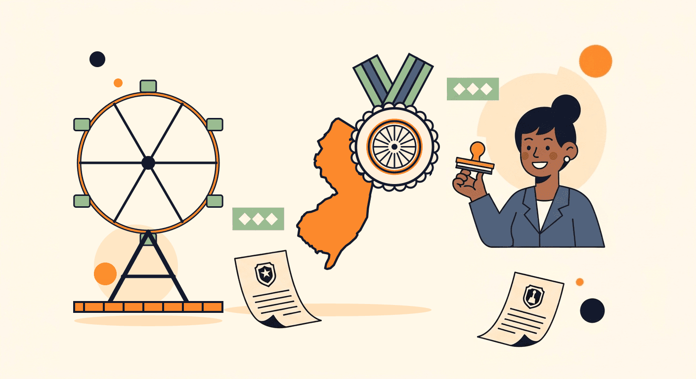 Online notary for New Jersey city forms