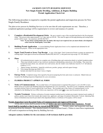 new-single-family-residence-permit-process — Jackson County form, first page